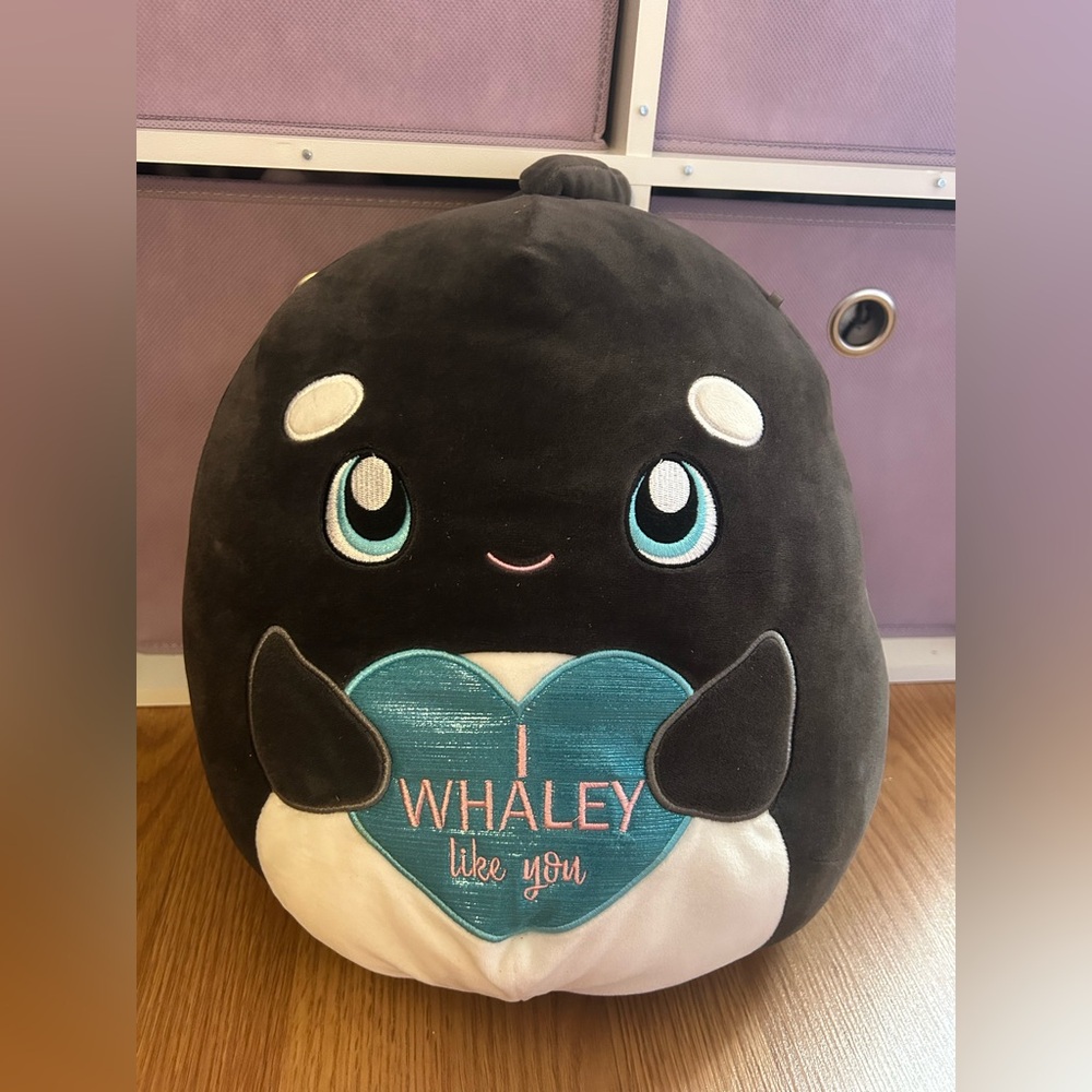 Kai “I Whaley Like You” 12’ Squishmallow